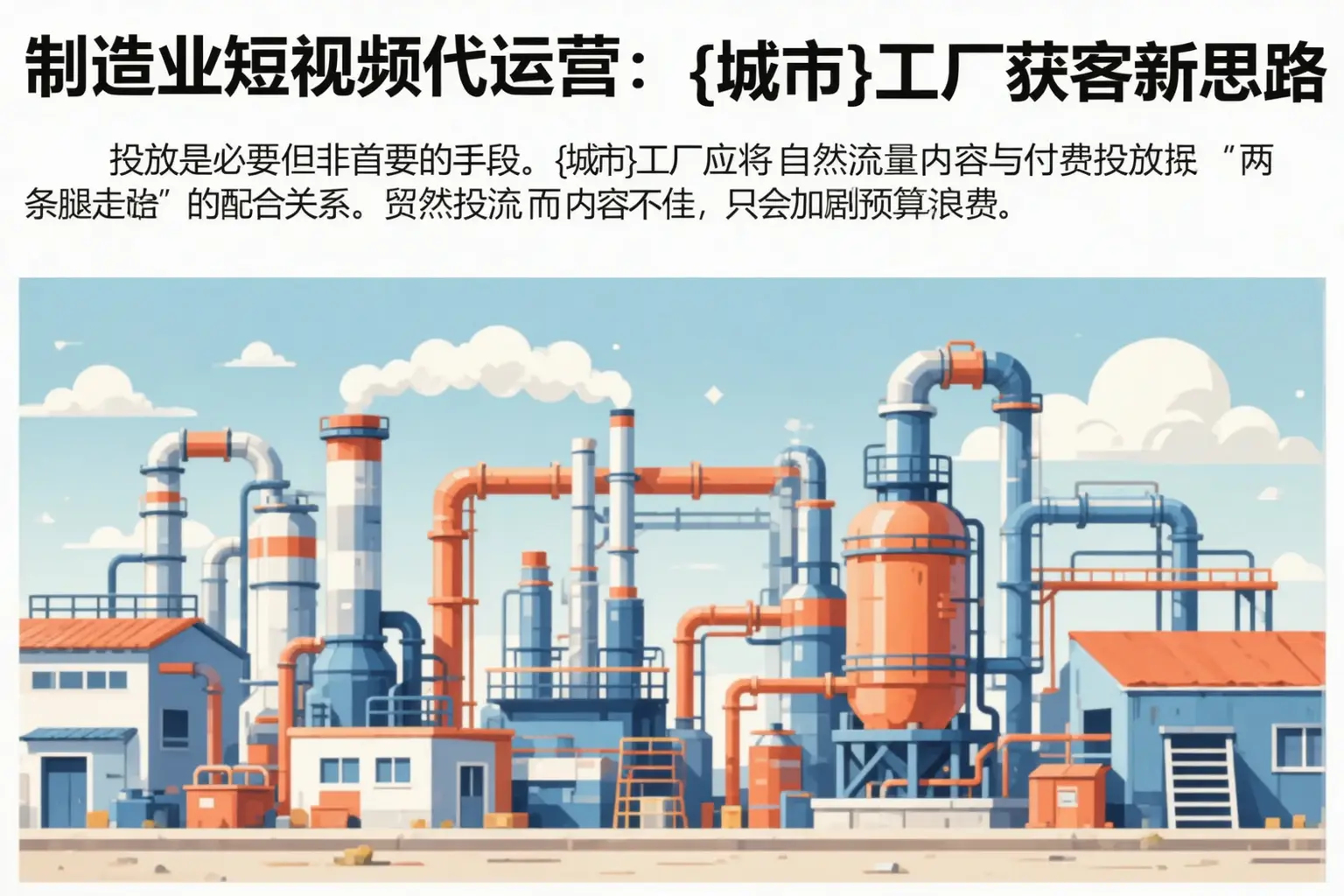 制造业短视频代运营：丰泽工厂获客新思路